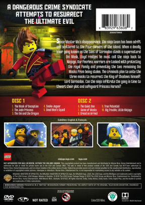 Lego Ninjago Masters Of Spinjitzu Season 8 883929636082 Dvd