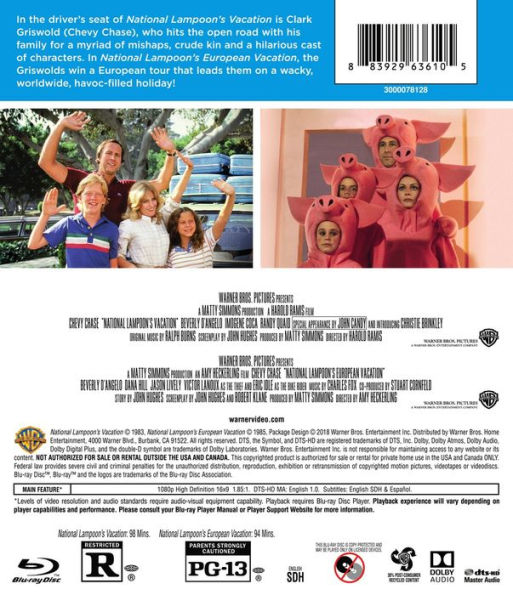 National Lampoon's Vacation/National Lampoon's European Vacation [Blu-ray]
