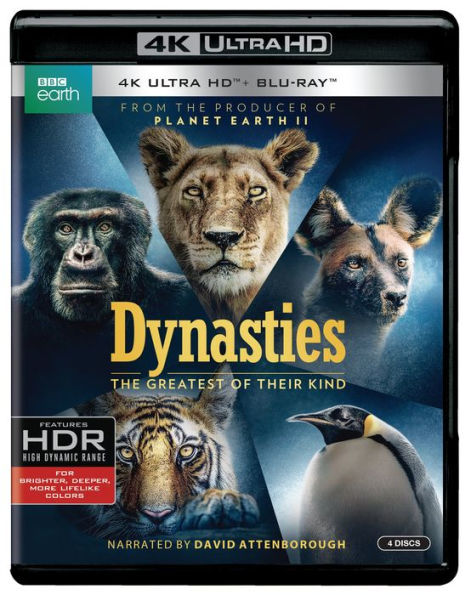 Dynasties [4K Ultra HD Blu-ray]