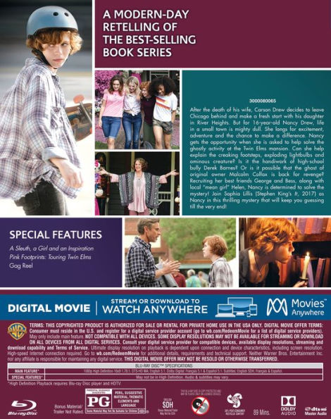 Nancy Drew and The Hidden Staircase [Blu-ray/DVD]