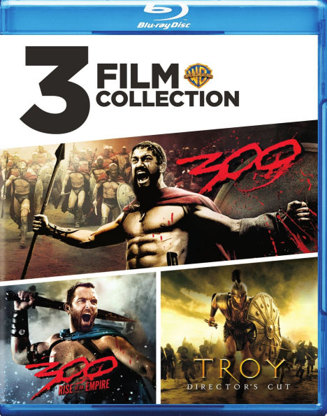 300/300: Rise of an Empire/Troy [Blu-ray] [3 Discs]