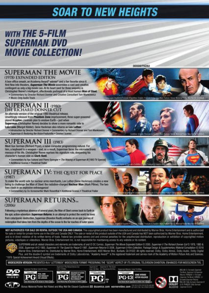 Superman: 5 Film Collection