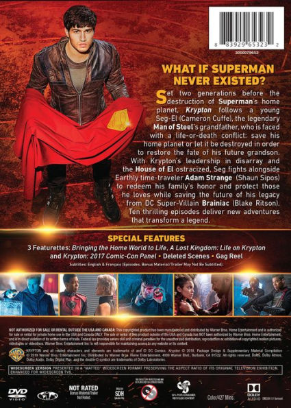 Krypton: The Complete First Season