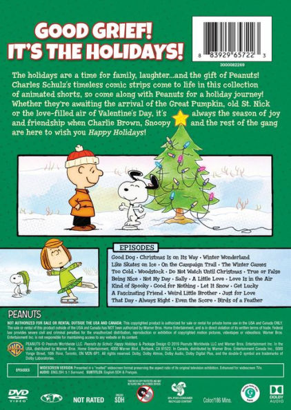 Peanuts by Schulz: Happy Holidays | DVD | Barnes & Noble®