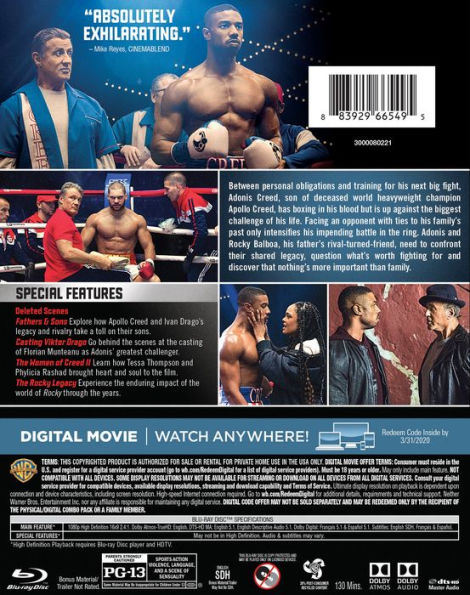 Creed II [Blu-ray]