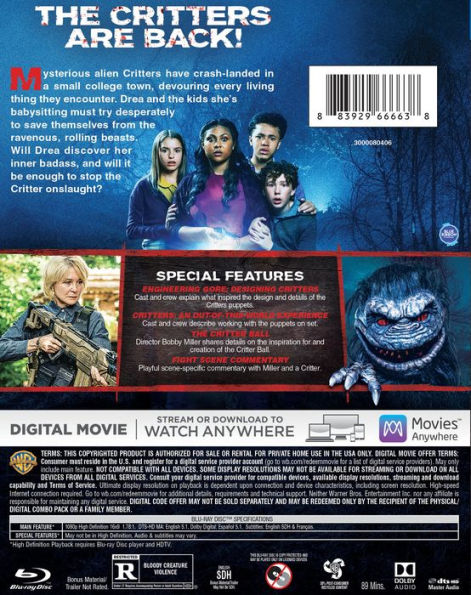 Critters Attack! [Blu-ray]