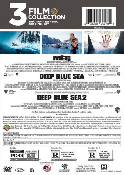 The Meg/Deep Blue Sea/Deep Blue Sea 2