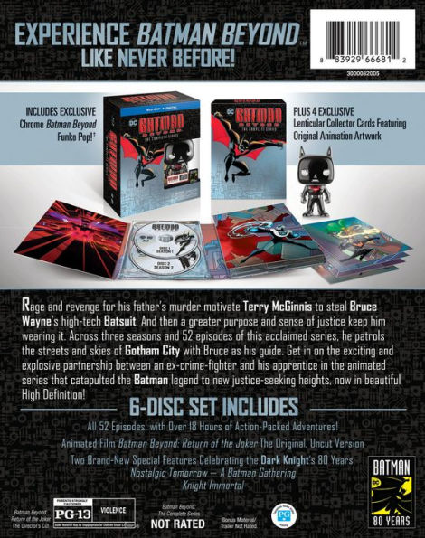 Batman Beyond: The Complete Series [Limited Edition] [Includes Digital Copy] [Blu-ray]
