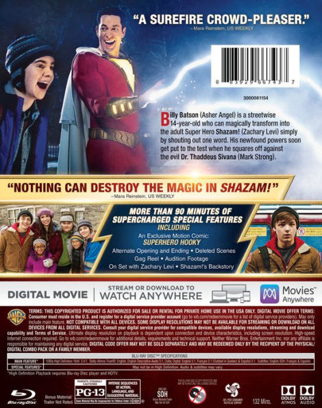 Shazam! [Blu-ray]