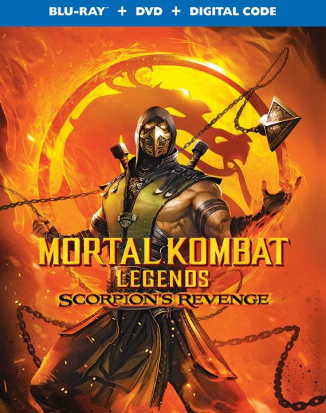 Mortal Kombat Legends: Scorpion's Revenge [Includes Digital Copy] [Blu-ray/DVD] [2 Discs]