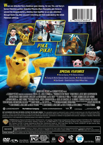 Pokémon Detective Pikachu [Special Edition]