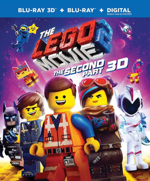 The LEGO Movie 2: Second Part [3D] [Blu-ray] [Includes Digital Copy]