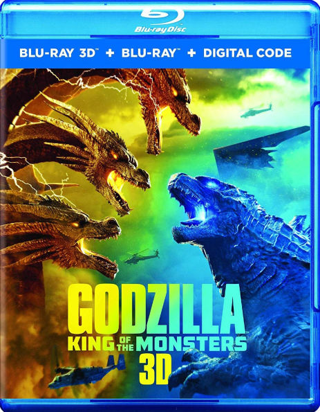 Godzilla: King of the Monsters [3D] [Blu-ray]