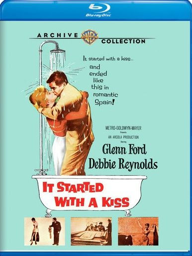 It Started with a Kiss [Blu-ray]