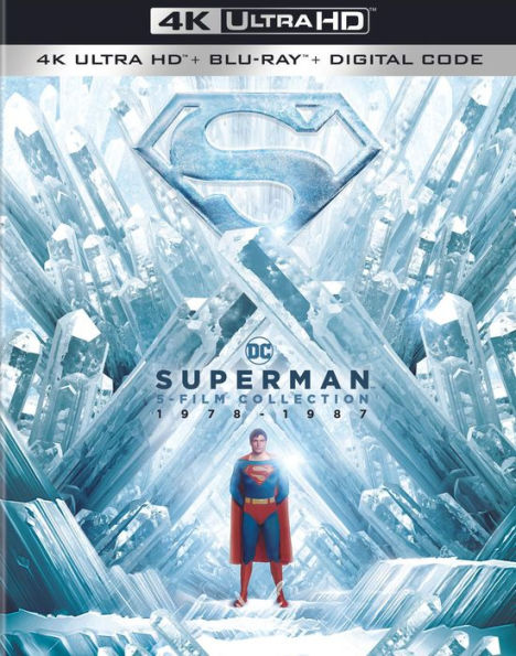 Superman 5-Film Collection: 1978¿1987 [Includes Digital Copy] [4K Ultra HD Blu-ray/Blu-ray]