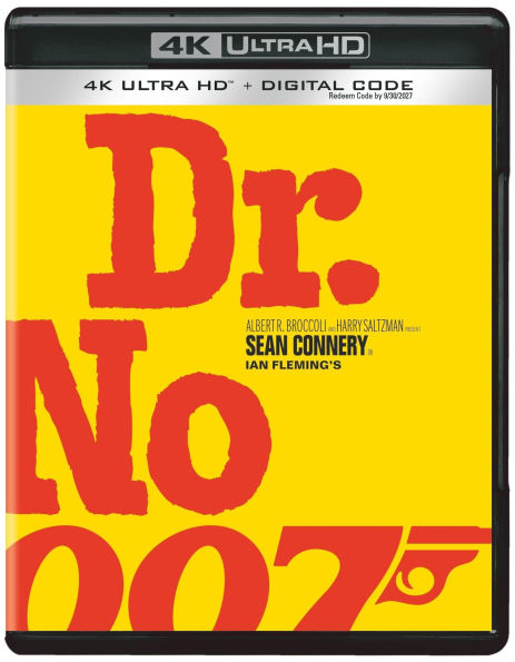 Dr. No [4K Ultra HD Blu-ray] [Includes Digital Copy]