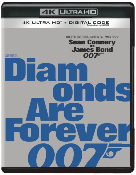 Diamonds Are Forever [4K Ultra HD Blu-ray] [Includes Digital Copy]