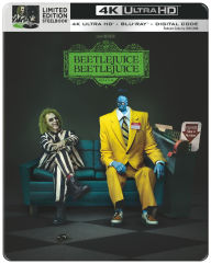 Title: Beetlejuice Beetlejuice [4K Ultra HD Blu-ray] [Includes Digital Copy] [SteelBook]