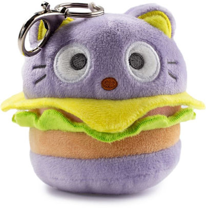 burger cat plush