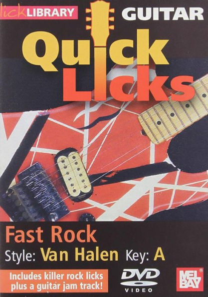 Lick Library: Guitar Quick Licks - Fast Rock Van Halen Style