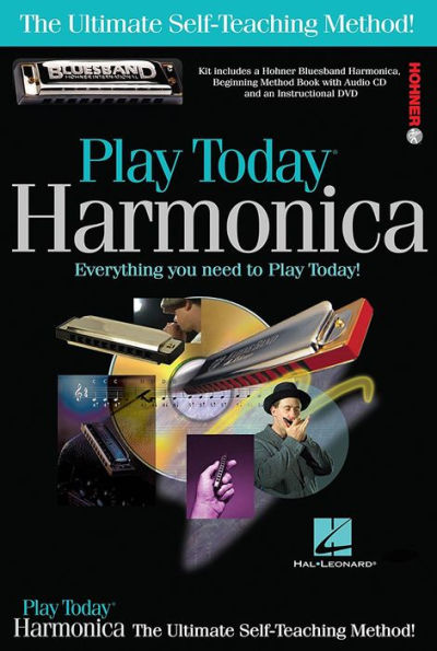 Play Harmonica Today! [2 Discs] [With Book] [DVD/CD]