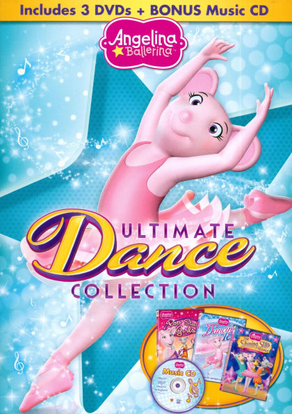 Angelina Ballerina: Ultimate Dance Collection [4 Discs] [3 DVDs/CD]