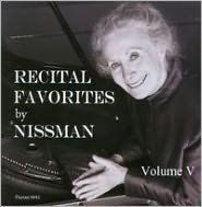 Recital Favorites by Nissman, Vol. 5