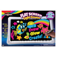 Title: Cra-Z-Art Flat-Screen Lite Up Light Creator Dry Erase Large Board 11x17