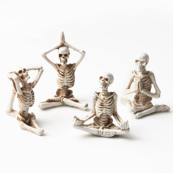 Mini Yoga Skeletons, Assorted By Valyria Dba Transpac 