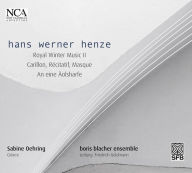 Title: Hans Werner Henze: Royal Winter Music II; Carillon, R?citatif, Masque; An eine ?olsharfe, Artist: 