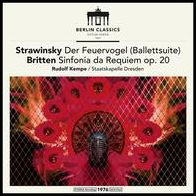 Strawinsky: Der Feuervogel (Ballettsuite); Britten: Sinfonia da Requiem Op. 20