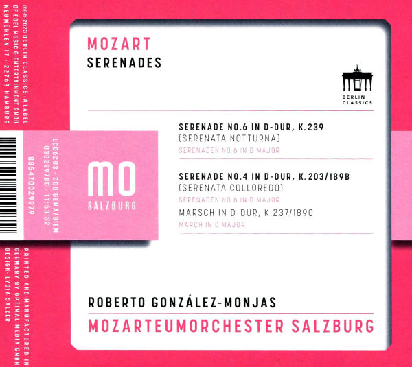 Mozart: Serenades