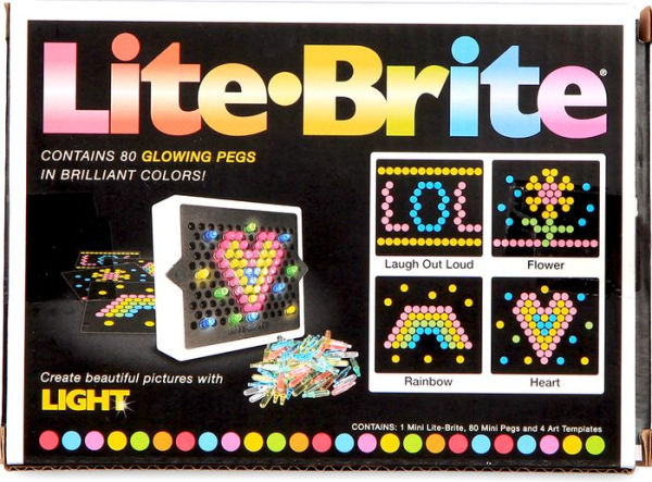  Lite Brite Stranger Things Special Edition - Best of 4 Seasons  - Featuring Icons & Themes from The Netflix Series Includes High Definition  Grid, 12 HD Templates, 650 Colorful Mini Pegs