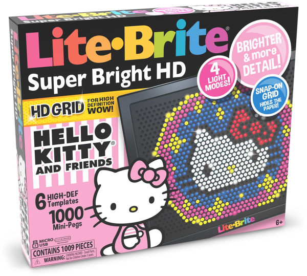 Lite-Brite, Super Bright HD, Hello Kitty