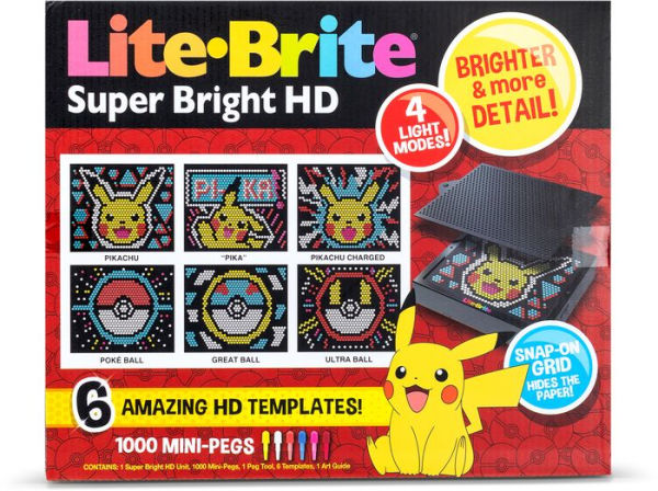 Pokémon Lite-Brite, Super Bright HD