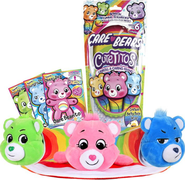 American Greetings Girls Carebears 6 Pack Brief 