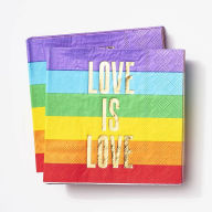 Title: Love Is Love Cocktail Napkins