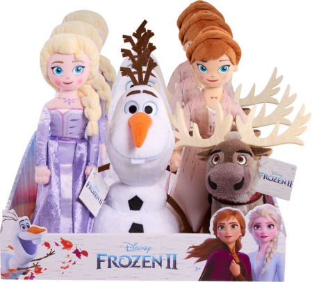 disney frozen 2 stylized plush collector set