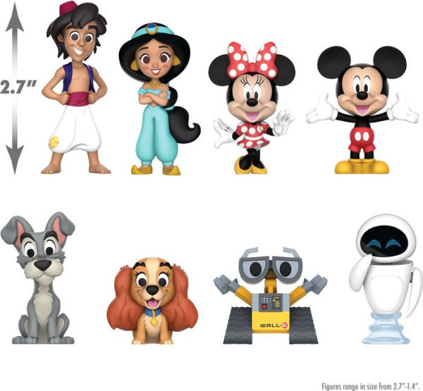 The Disney 100 Years of Celebration Collection figures from Just Play 