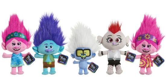 trolls stuffed toys
