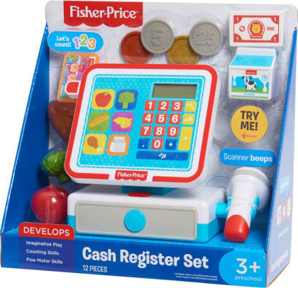 fisher price cash register set