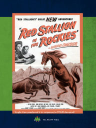 Title: Red Stallion In The Rockies