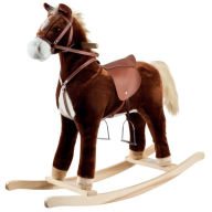 Title: Plush Rocking Horse with Sound