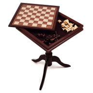 Title: Deluxe Chess & Backgammon Table by Trademark Games