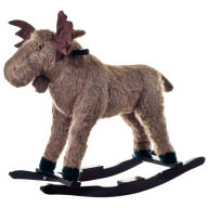 Title: Happy Trails Plush Rocking Max Moose