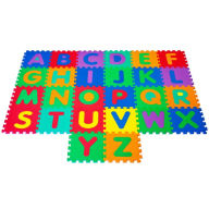 Title: Hey! Play! Foam Floor Alphabet Puzzles Mat For Kids