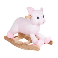 Title: Happy Trails Plush Rocking Hamlet Pig