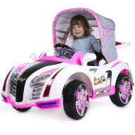 Title: Lil' Rider Pre-assembled Battery Operated Car with Canopy