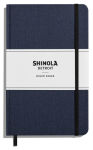 Alternative view 1 of Shinola Hard Linen Journal, Medium, Plain, Navy, 5.25 x 8.25