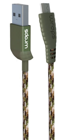 Wraps Connect Cable - Micro USB - Jungle - 1 Meter